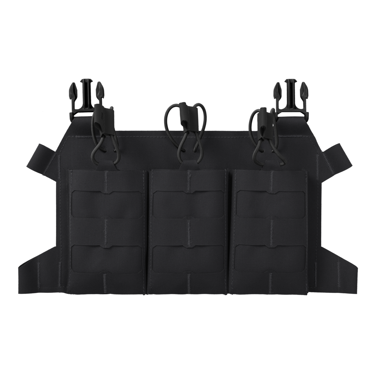Panel pentru încărcătoare Helikon-Tex Skeletonized Triple 223 Compatibil MOLLE/PALS Negru