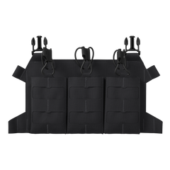 Panel pentru încărcătoare Helikon-Tex Skeletonized Triple 223 Compatibil MOLLE/PALS Negru