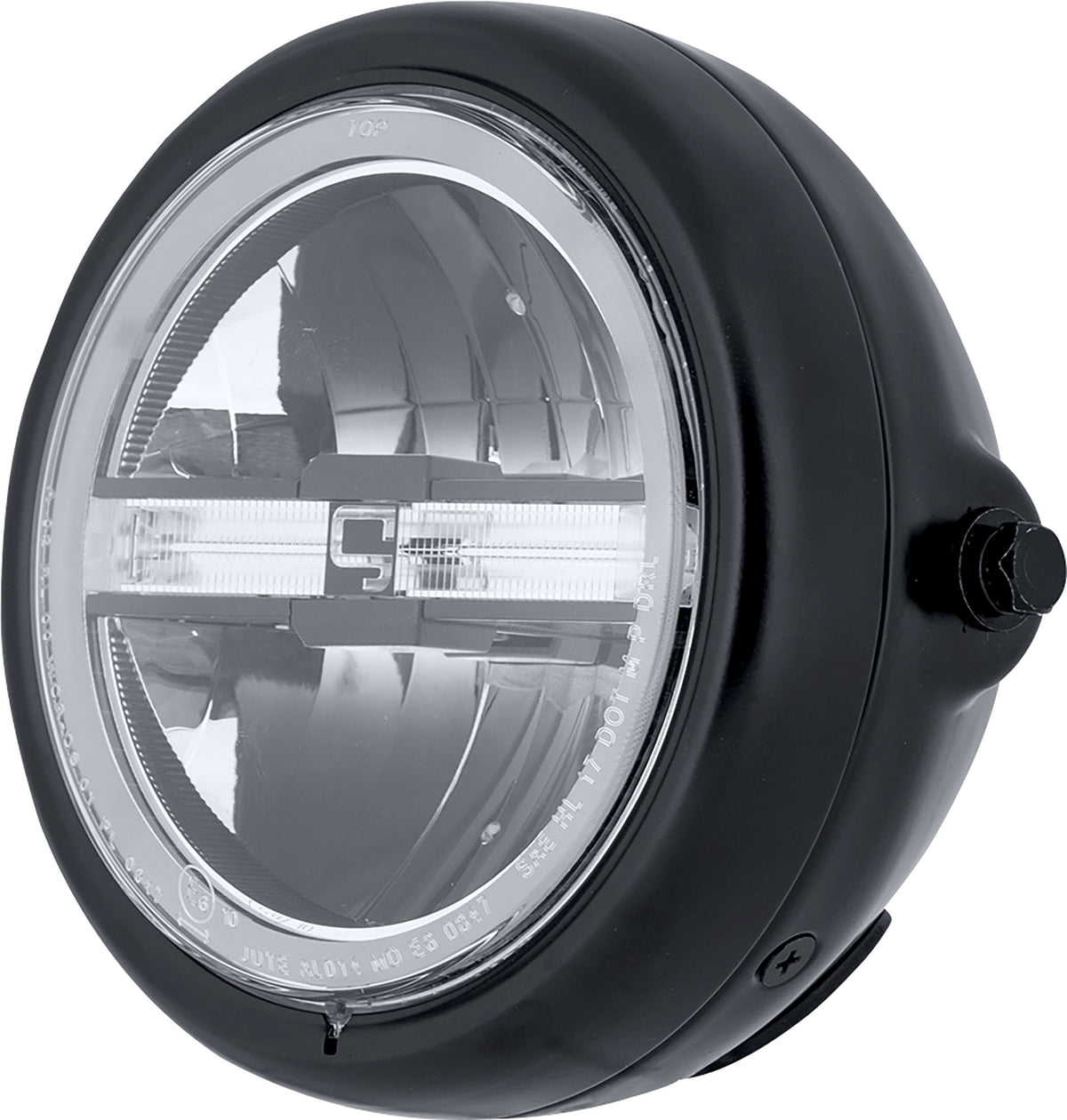 Far LED 5 3/4 inch gazzini - Lumina de Zi, Cromat