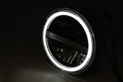 Far LED 5,75 inch Highsider Tip 6 - Cromat, E-aprobat