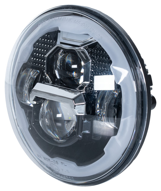 Far LED 7" Louis Parts - Retro Style, Tehnologie Modernă, E-aprobat