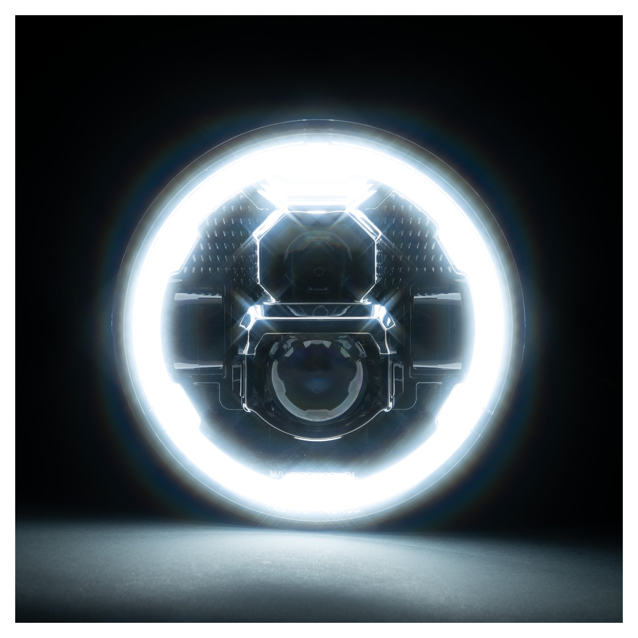 Far LED 7" Louis Parts - Retro Style, Tehnologie Modernă, E-aprobat