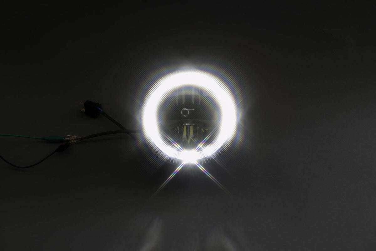 Far LED Circle Highsider - Clasic, DRL, E-aprobat