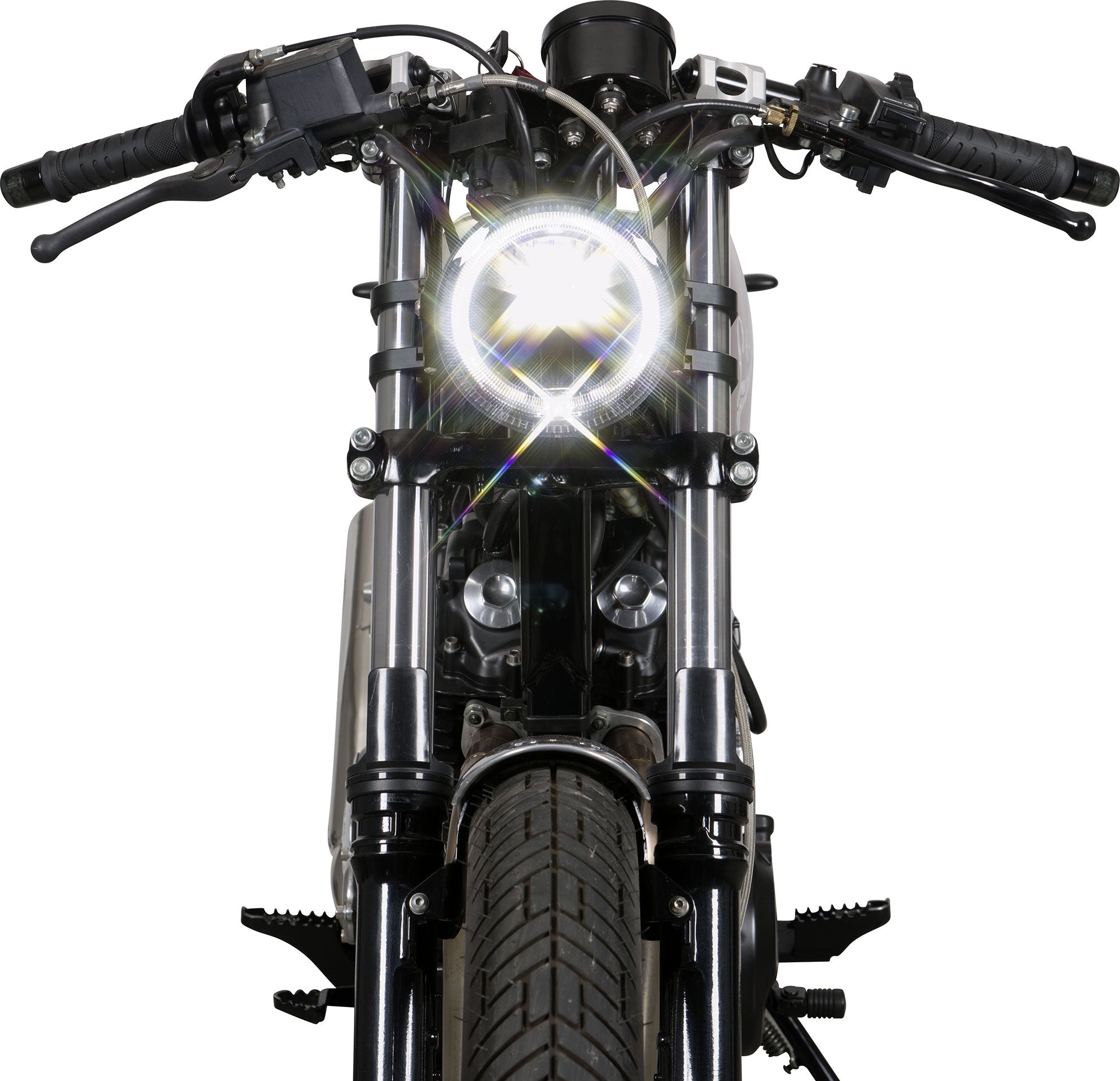 Far LED Circle Highsider - Clasic, DRL, E-aprobat