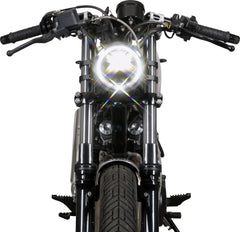 Far LED Circle Highsider - Clasic, DRL, E-aprobat
