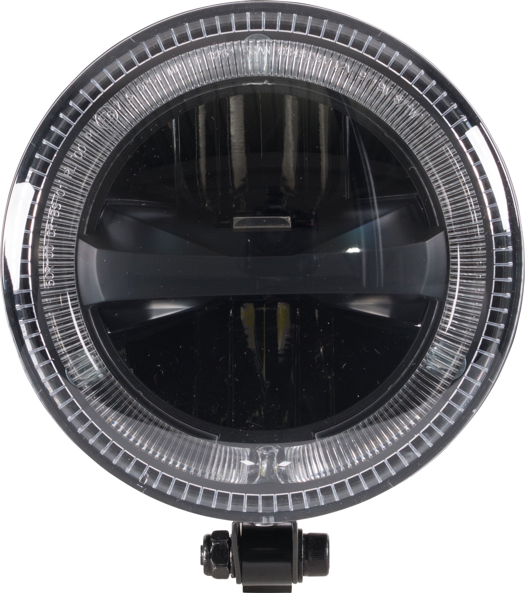 Far LED Moto Highsider CIRCLE 5 3/4 inch - DRL, Poziție, E-aprobat