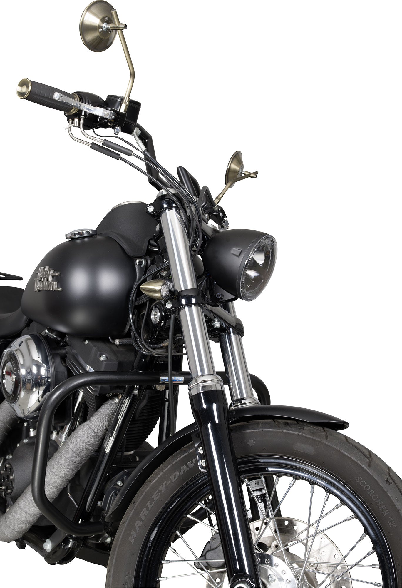 Far LED Moto Highsider CIRCLE 5 3/4 inch - DRL, Poziție, E-aprobat