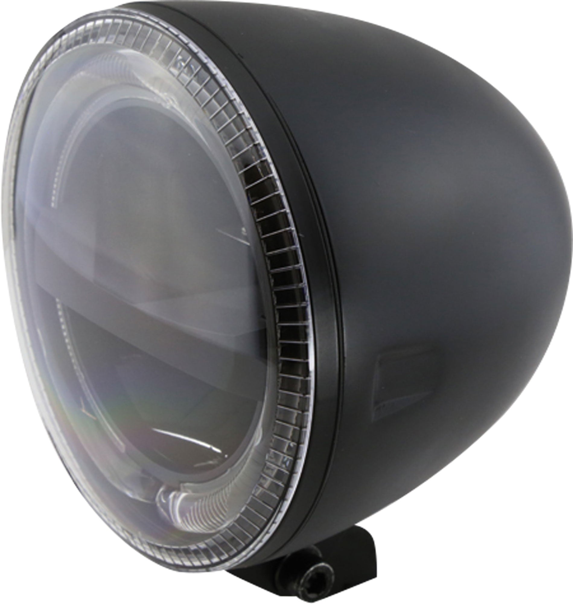 Far LED Moto Highsider CIRCLE 5 3/4 inch - DRL, Poziție, E-aprobat