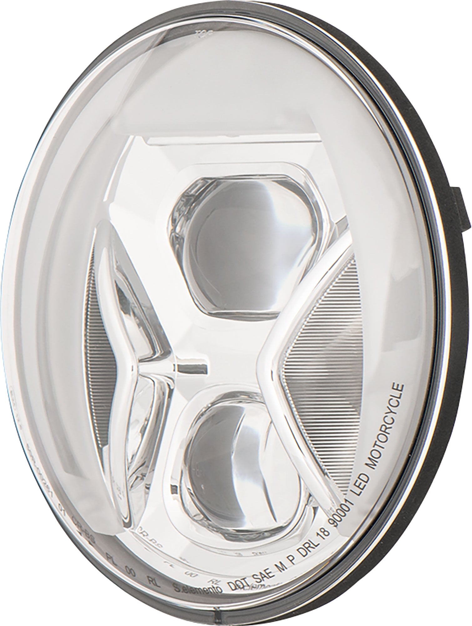 Far LED Moto Highsider Tip 8 - Lumină dinamică, DRL