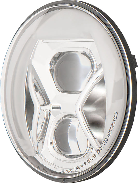Far LED Moto Highsider Tip 8 - Lumină dinamică, DRL