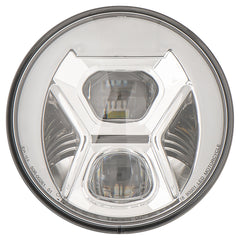 Far LED Moto Highsider Tip 8 - Lumină dinamică, DRL