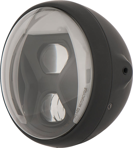 Far LED Moto Highsider Tip 8 - Lumină Statică în Curbe, DRL