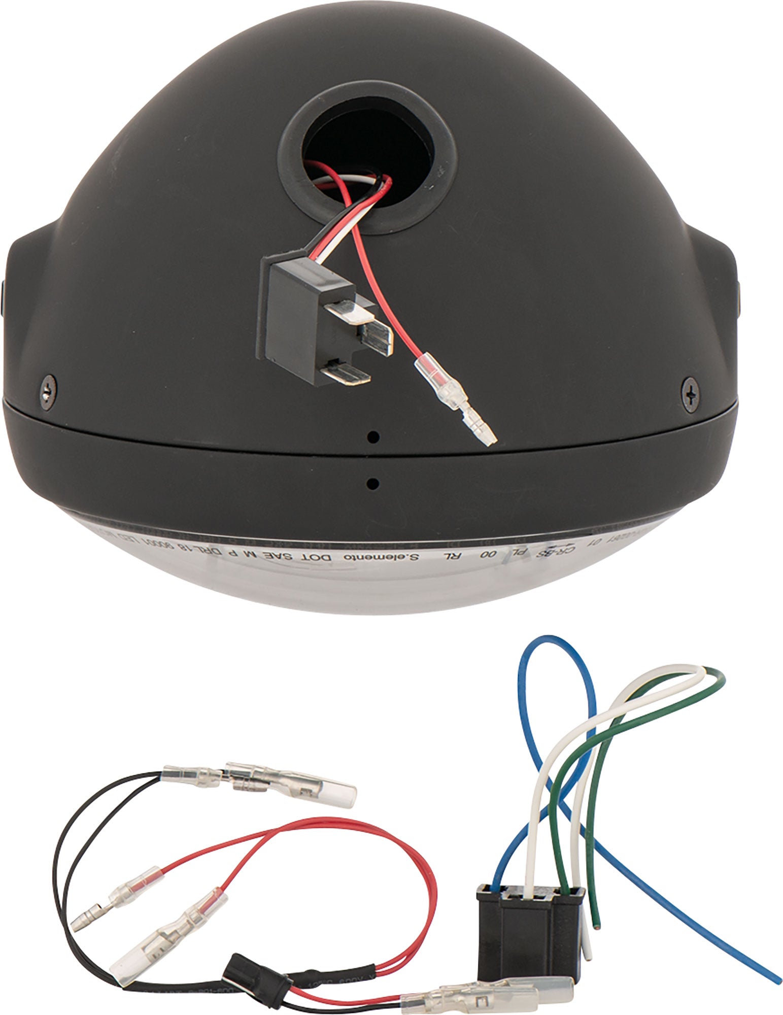 Far LED Moto Highsider Tip 8 - Lumină Statică în Curbe, DRL