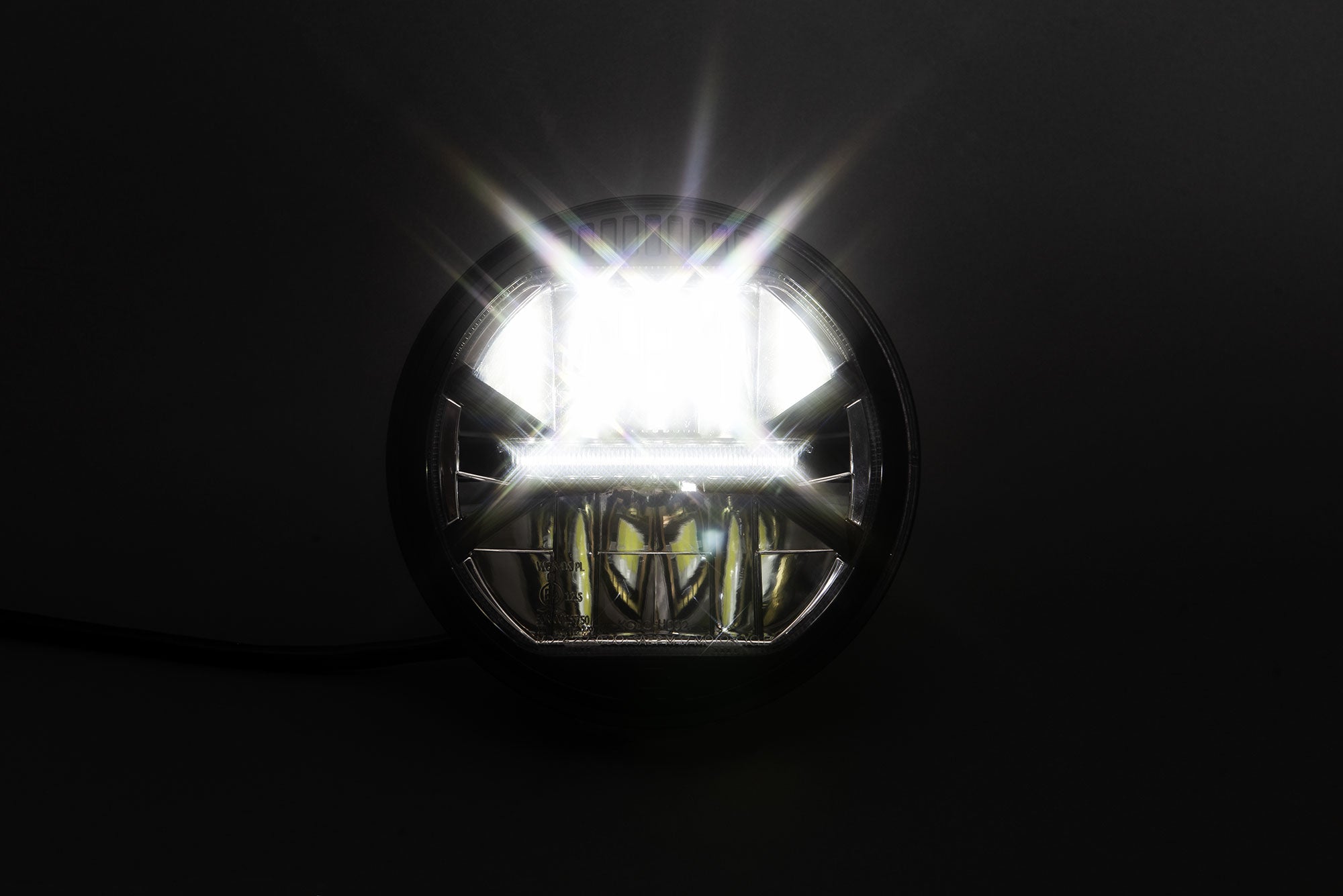 Far LED Nino gazzini - 170mm, Design Modern, Siguranță Sporită