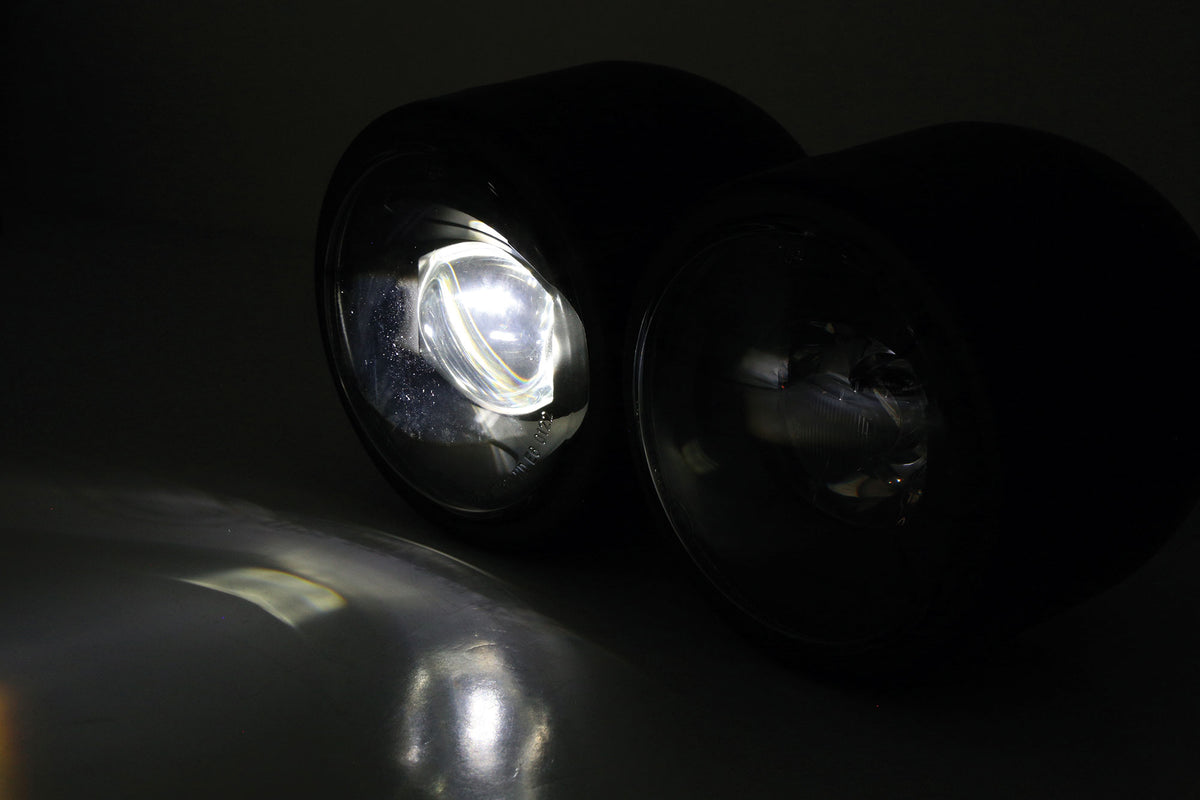 Faruri LED Duble Twin Highsider - Design Modern, E-aprobat