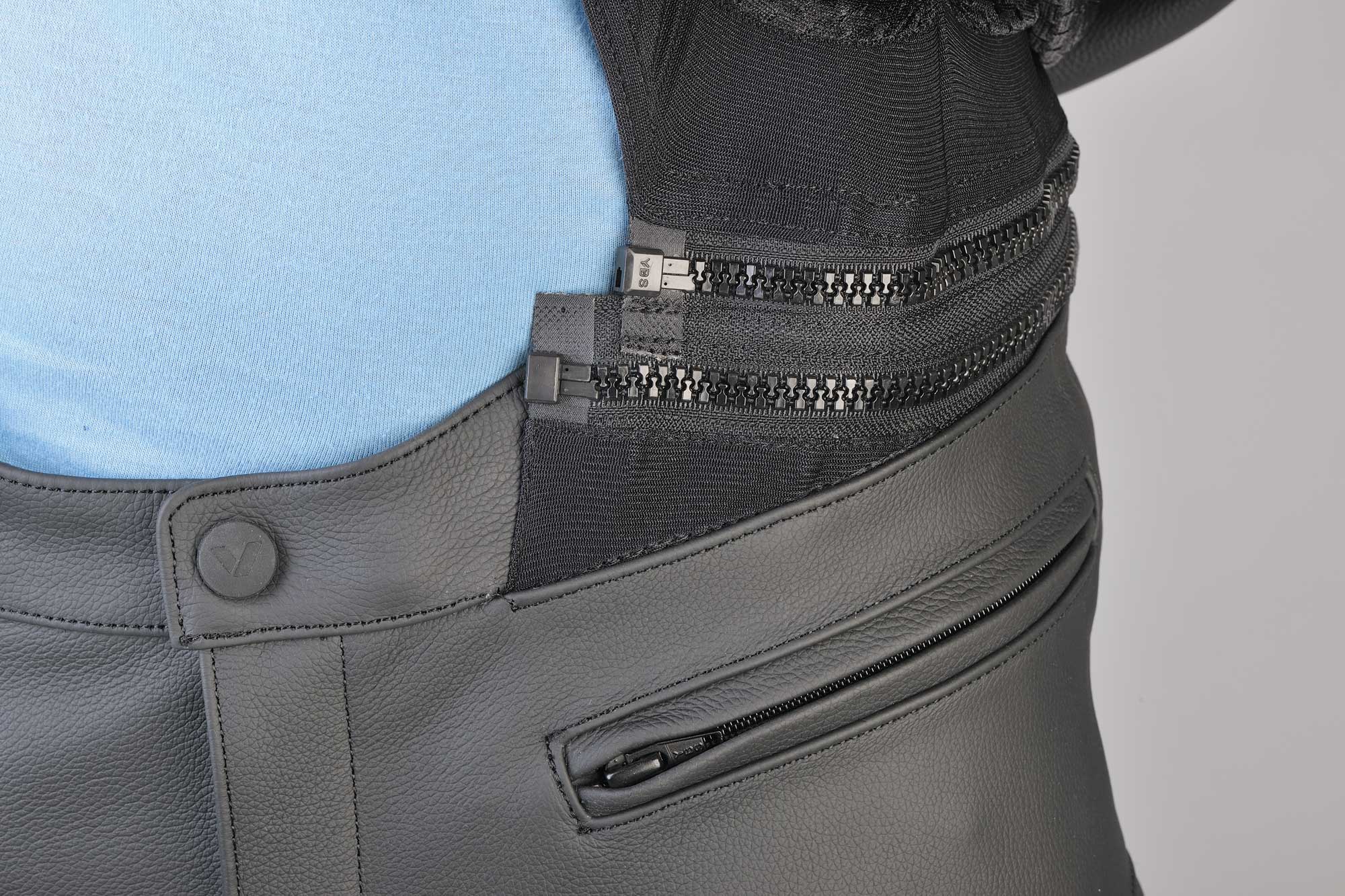 Fermoar Conectare Geacă-Pantaloni Louis - Universal, Negru