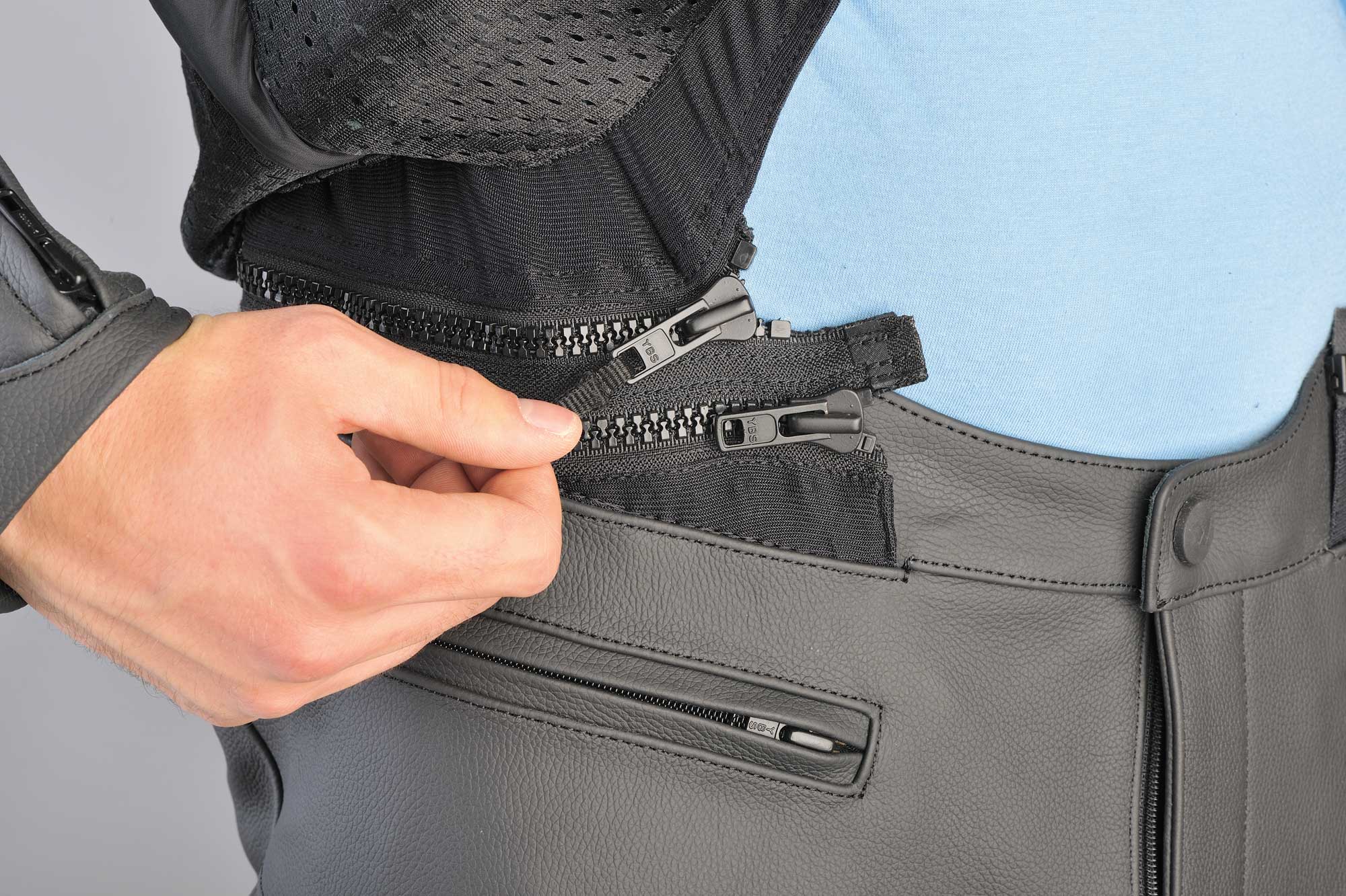 Fermoar Conectare Geacă-Pantaloni Louis - Universal, Negru