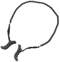 Fierăstrău cu Lanț Manual cu Mânere Negru MFH - Lungime Totală 118cm, Tăiere 72cm