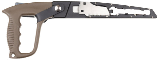 Fierăstrău Mână 2 Lame MFH - Lame 20/16cm, Mâner Ergonomic