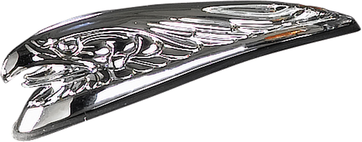 Figurină Decorativă Cap de Vultur Louis - Cromată, Eleganță Moto