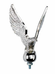 Figurină Decorativă Vultur Louis - Cromată, Aliaj Zinn-Alamă