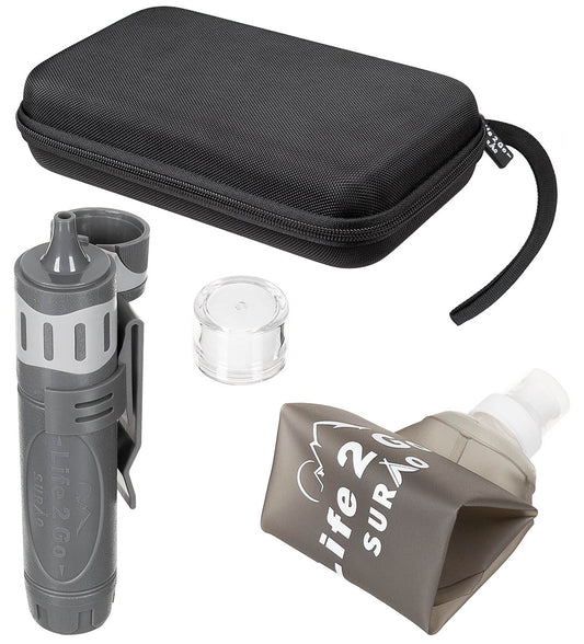 Filtru Apă Survival Surao Life 2 Go Basic - 1000L, <0.01 µm