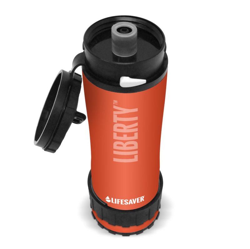 Filtru de Apă LifeSaver LIBERTY Portocaliu Herbertz - Polimer, Portabil & Performant