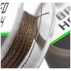 Fir Crap Basix Braided Hooklink Korda - 18LB/10M, Rezistență Nădejde - 2