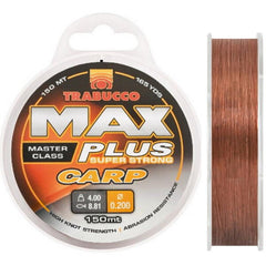 Fir Crap FIR MAX PLUS CARP Trabucco - Rezistență, Invizibil, 0.22mm