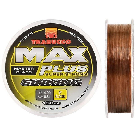 Fir Crap FIR MAX PLUS SINKING Trabucco - 0.20mm, Scufundare Rapidă