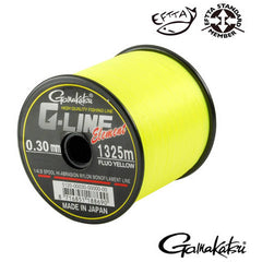 Fir Crap G-LINE ELEMENT YELLOW Gamakatsu - Vizibilitate, Rezistență 5.7kg