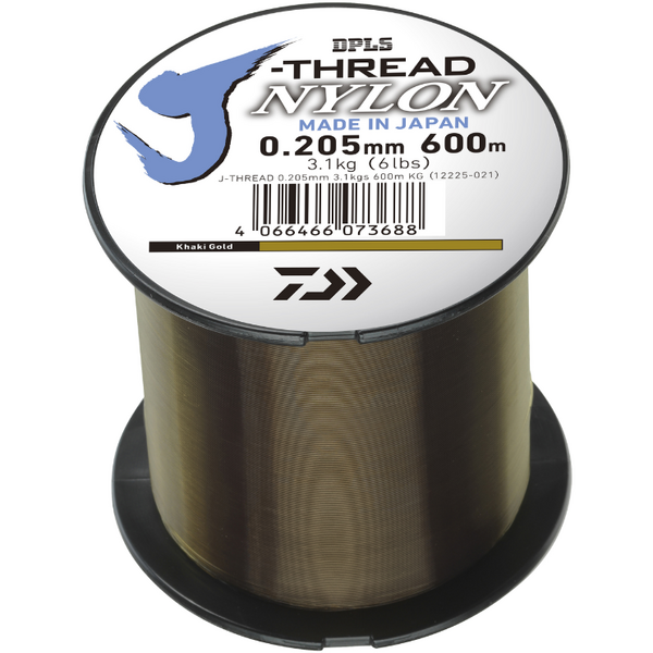 Fir Crap J-THREADS DAIWA - 5.10kg, 600m Khaki Gold, Rezistență - 1
