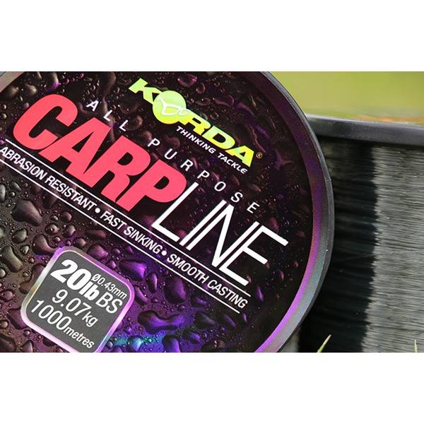 Fir Crap Korda Carp Line 0.35mm - Rezistență, Invizibilitate Subacvatică - 1