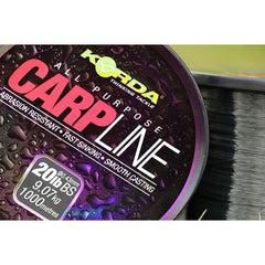 Fir Crap Korda Carp Line 0.35mm - Rezistență, Invizibilitate Subacvatică - 1