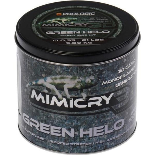 Fir Crap Mimicry Green Helo Prologic - 0.25mm, Rezistență 5.2kg, 1000m - 1