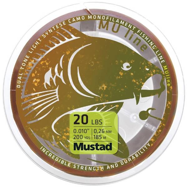 Fir Crap Special 0.23mm Mustad - 3.6kg, 1200m, Rezistență Nodică - 1