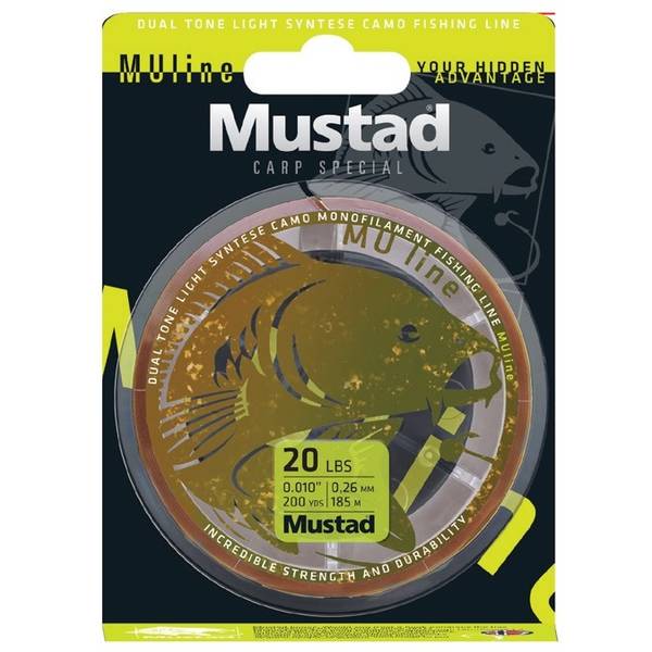 Fir Crap Special 0.23mm Mustad - 3.6kg, 1200m, Rezistență Nodică - 3