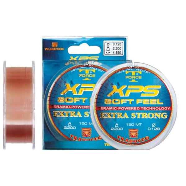Fir Crap T-Force XPS Soft Feel Trabucco - 0.128mm, Rezistență Superioară