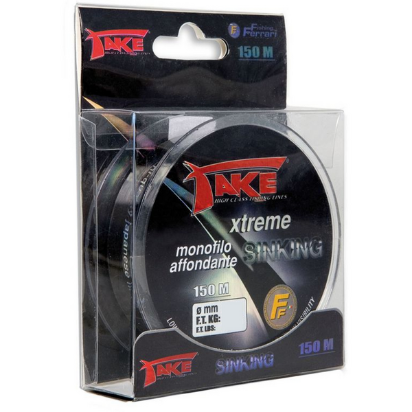Fir Crap Take Xtreme Sinking Lineaeffe - Scufundare Rapidă, 4.8kg - 1