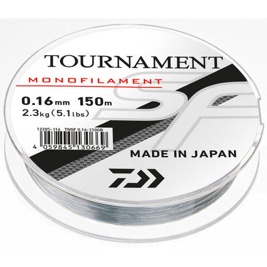 Fir Crap Tournament SF DAIWA - Rezistență Nod, Lansări Lungi, 0.23mm - 1