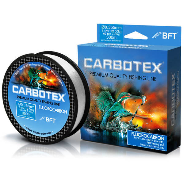 Fir Fluorocarbon Carbotex Filament - 0.35mm, 12.5kg, 30m, Invizibil