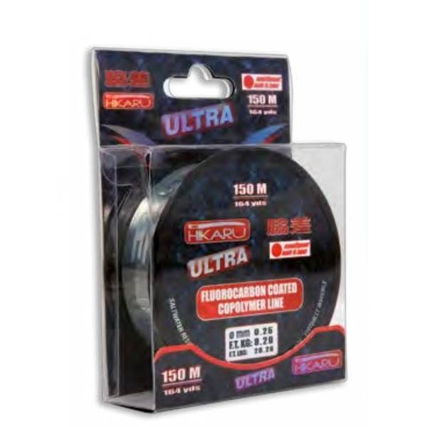 Fir Fluorocarbon Hikaru Ultra Lineaeffe - Invizibil, Rezistent 15,80KG