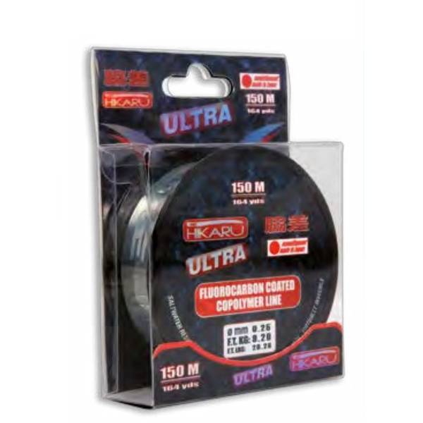 Fir Fluorocarbon Hikaru Ultra Lineaeffe - Invizibil, Rezistență 4.40KG