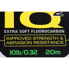 Fir Fluorocarbon IQ Extra Soft Korda - 20LBS/20M, Invizibil Sub Apă - 4