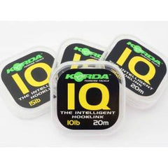 Fir Fluorocarbon IQ Korda - 25lbs/20m, Invizibil, Rezistent - 1