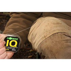 Fir Fluorocarbon IQ Korda - 25lbs/20m, Invizibil, Rezistent - 4