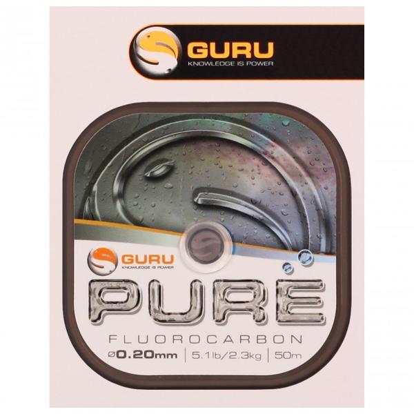 Fir Fluorocarbon PURE Guru - Invizibilitate Subacvatică, Rezistență 2.3kg