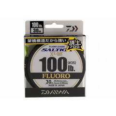 Fir fluorocarbon Saltiga FC Leader Daiwa - Rezistență Abrasiv, Invizibil - 2
