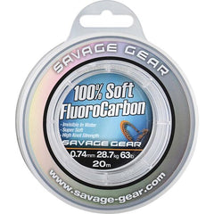 Fir Fluorocarbon Savage Gear Fir Soft - Invizibil, Rezistență Maximă
