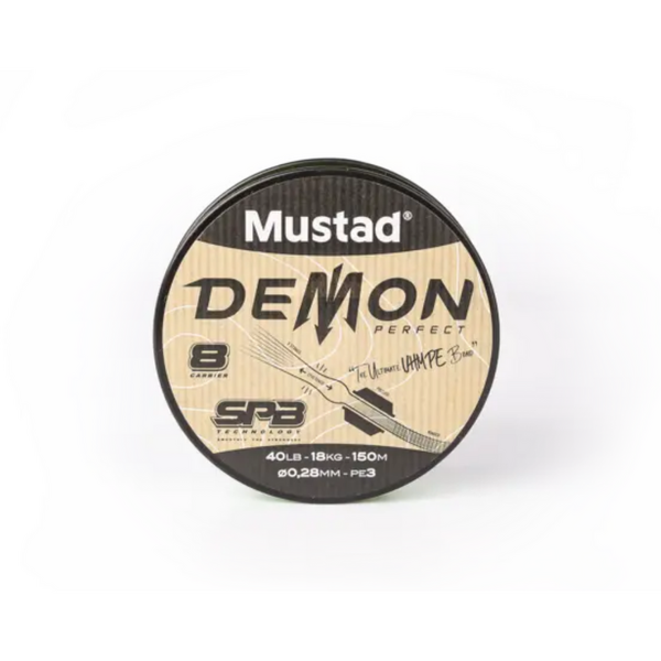Fir Împletit Demon Perfect Braid Mustad - Rezistență, Vizibilitate - 2